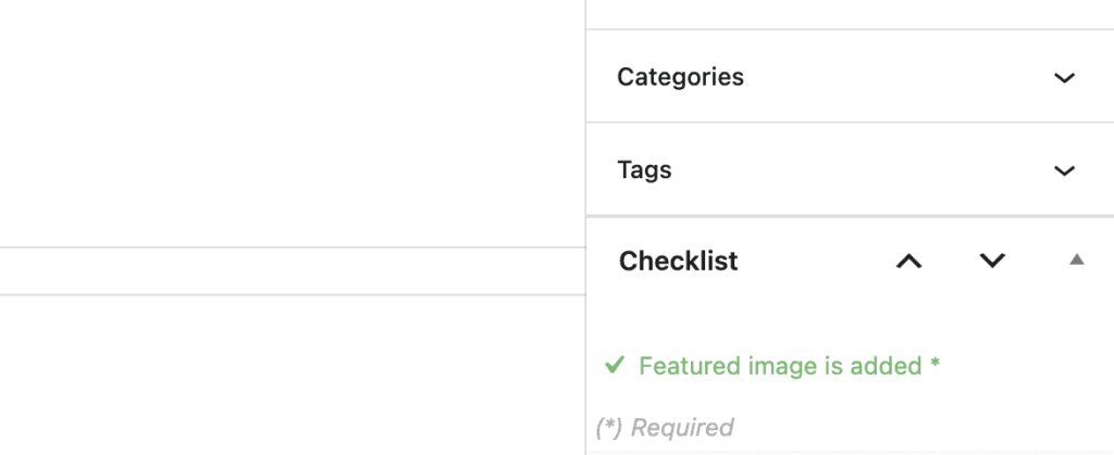 Featured image is added