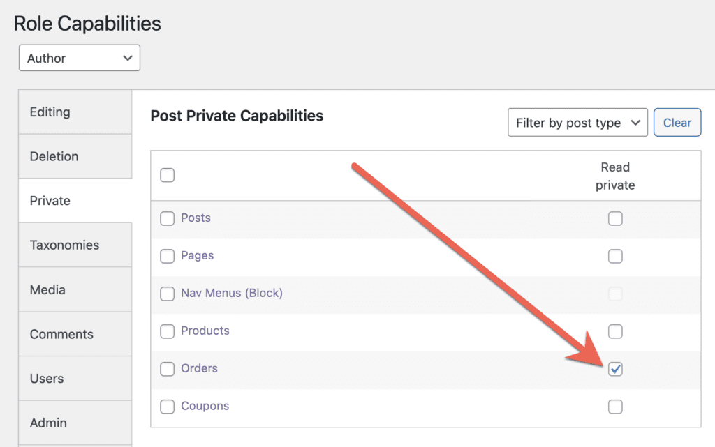 read wooCommerce order