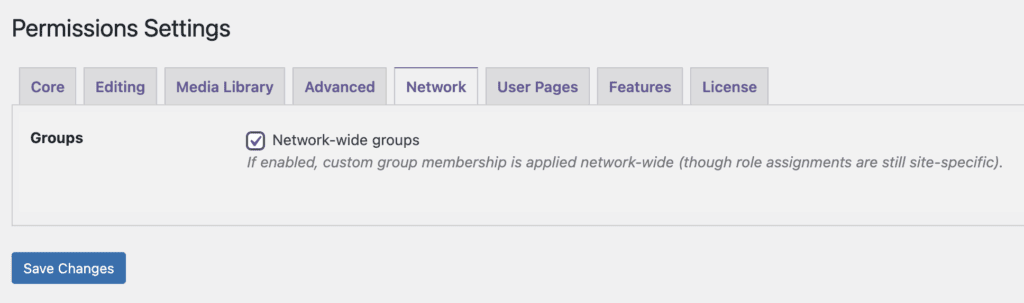 Multisite and Permissions