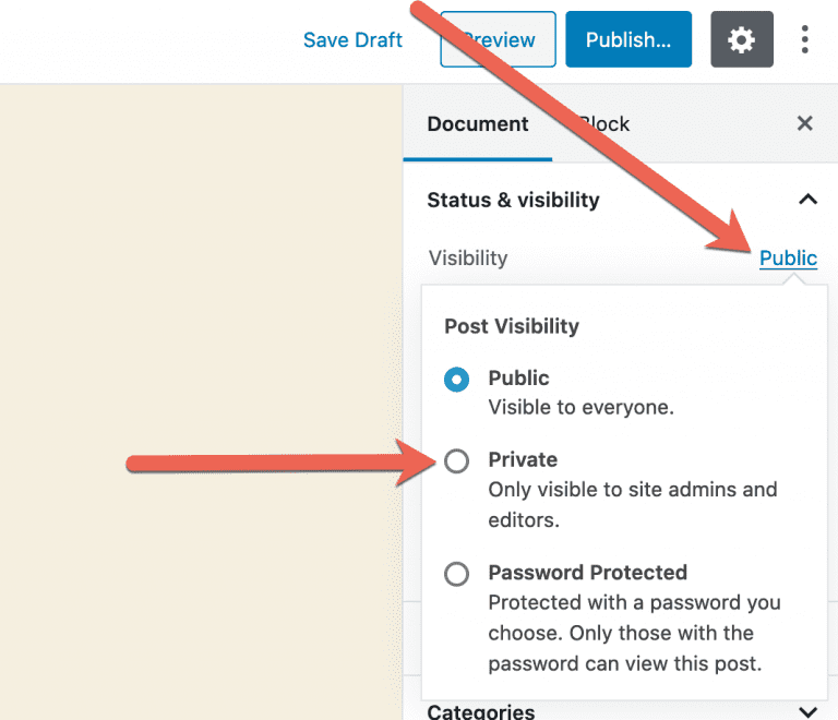 How to Use Private Posts and Pages in WordPress - PublishPress