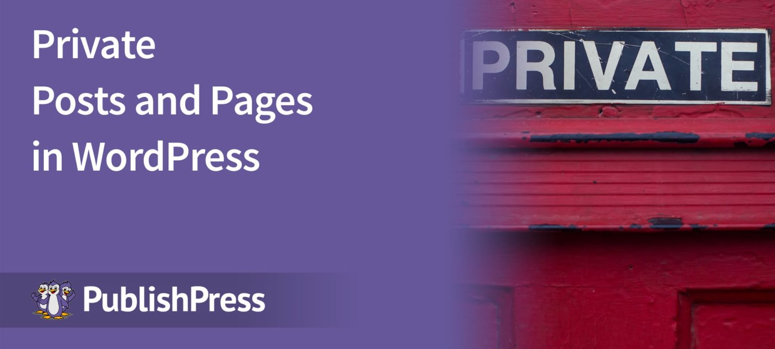 how to publish a private page in wordpress