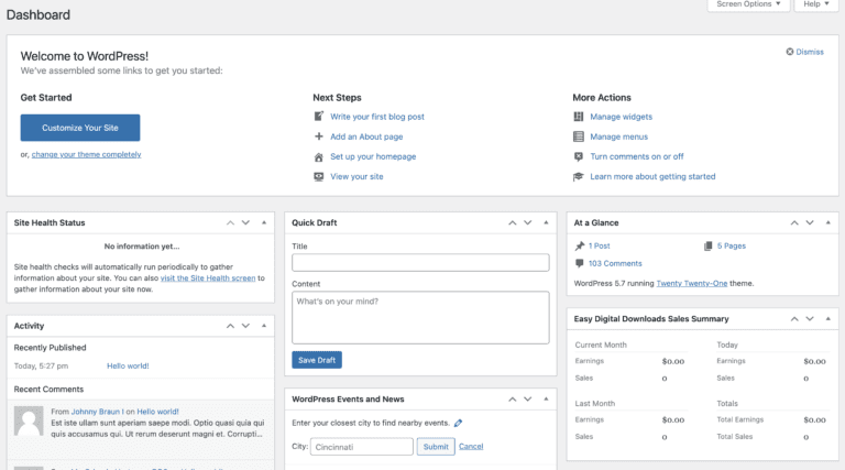 How to Hide WordPress Dashboard Widgets - PublishPress