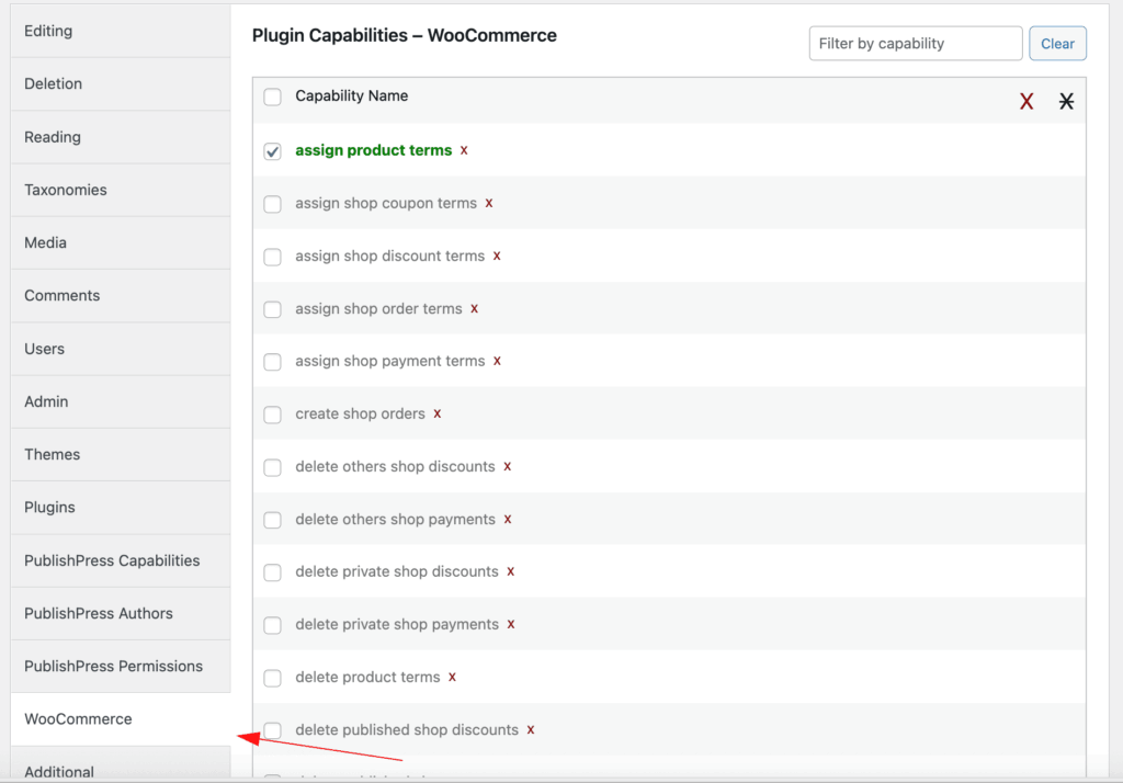 Assign Product Terms WooCommerce Capability