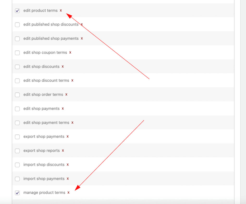 Edit Product Terms WooCommerce Capability