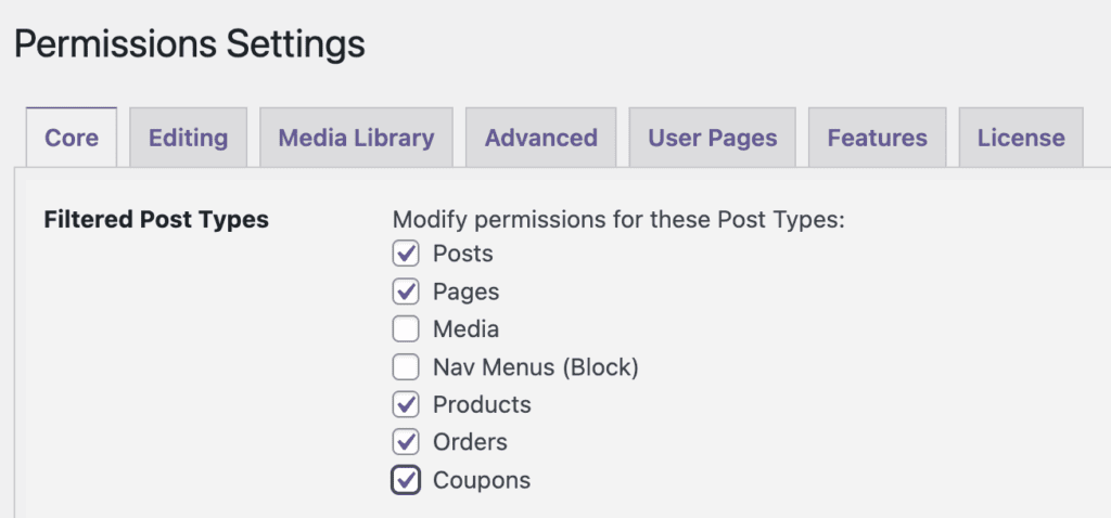 Custom permissions for your post type