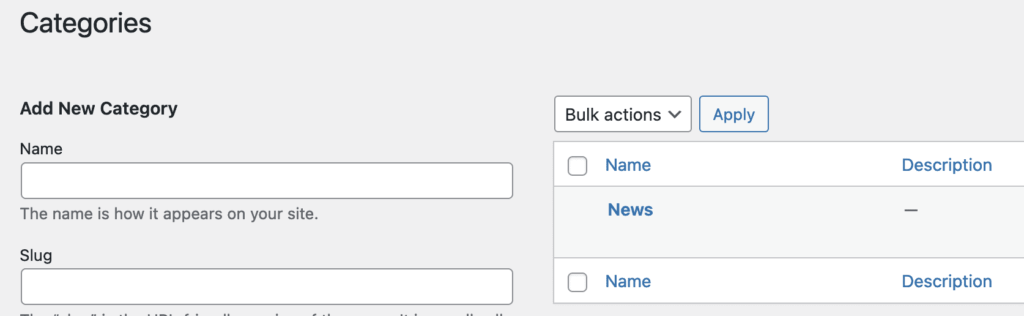 Change Uncategorized term in WordPress