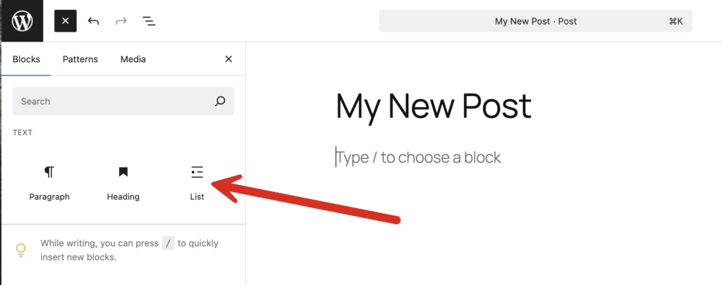 Block permissions for an author