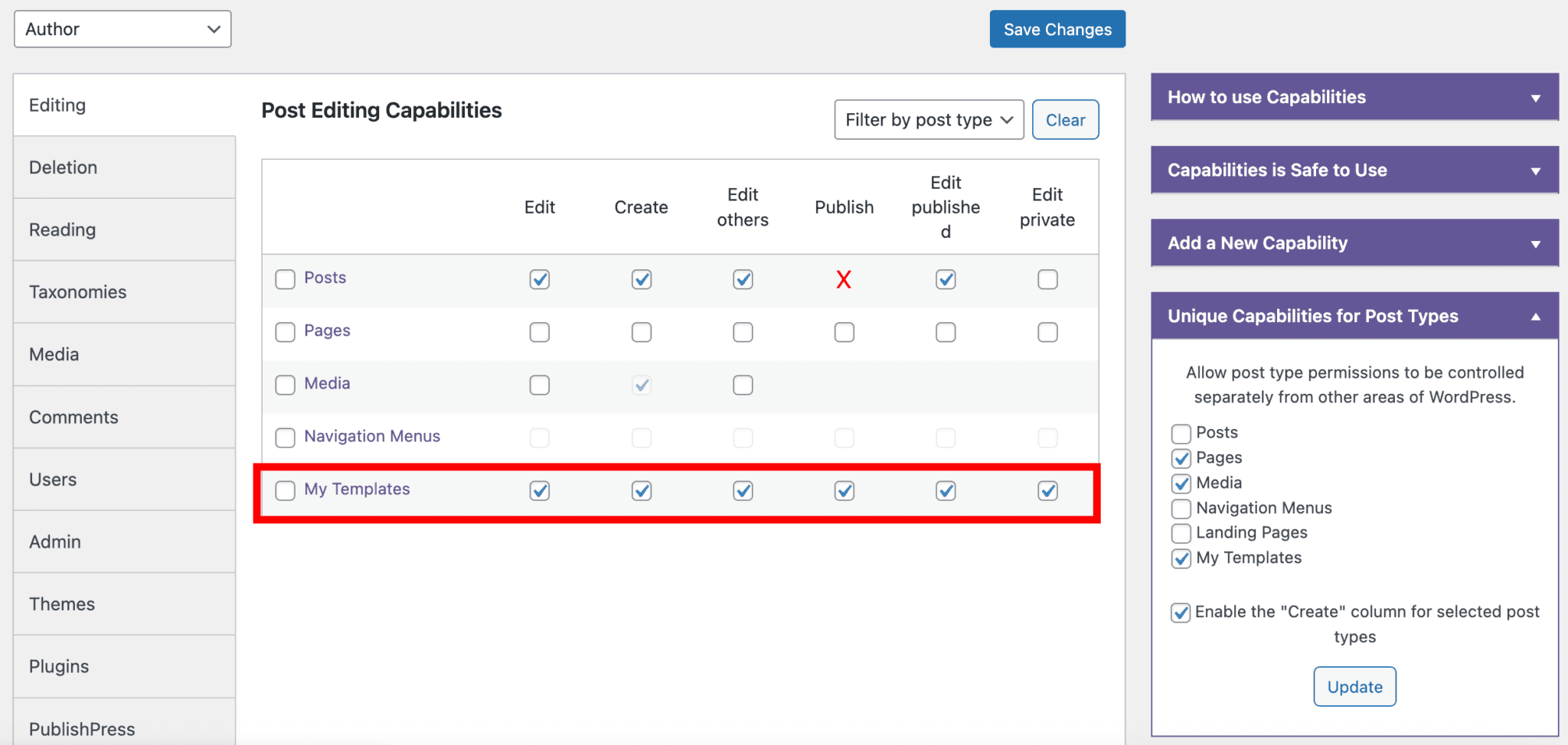 How to Control Access to Elementor Templates - PublishPress