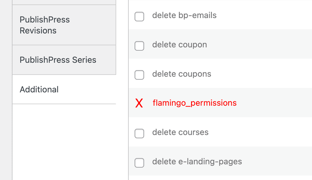 Control Permissions for the Flamingo Plugin (with Contact Form 7 ...