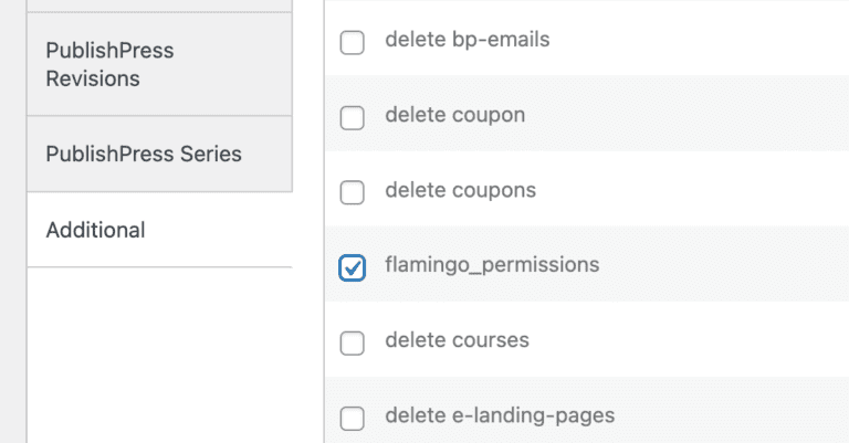 Control Permissions for the Flamingo Plugin (with Contact Form 7 ...