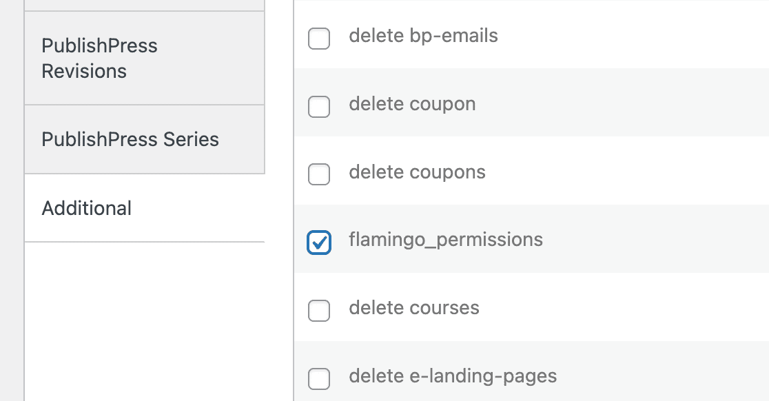 Control Permissions for the Flamingo Plugin (with Contact Form 7 ...