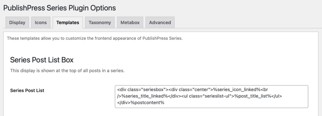 Tokens in PublishPress Series
