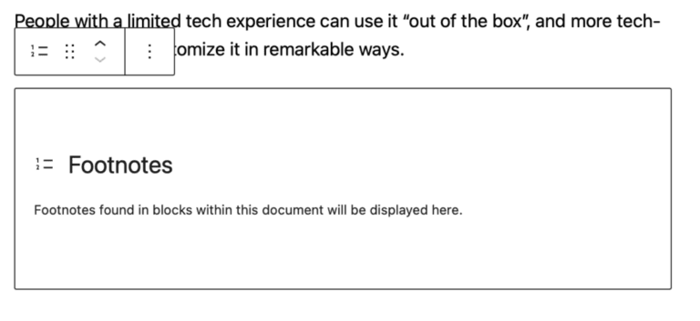 How to Use the Footnotes Block in WordPress - PublishPress