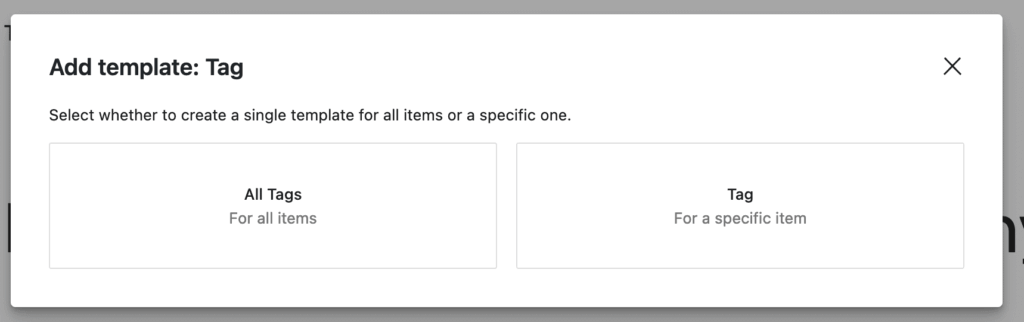 All archive template for Tags