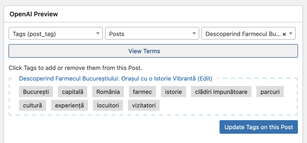 TaxoPress Romanian