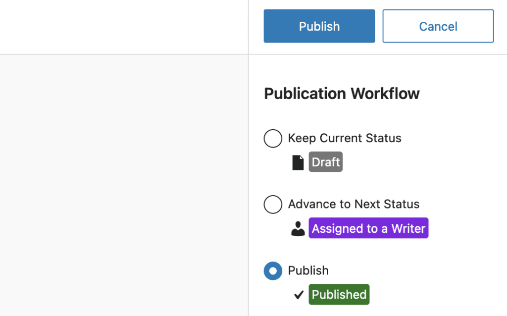 PublishPress Statuses plugin
