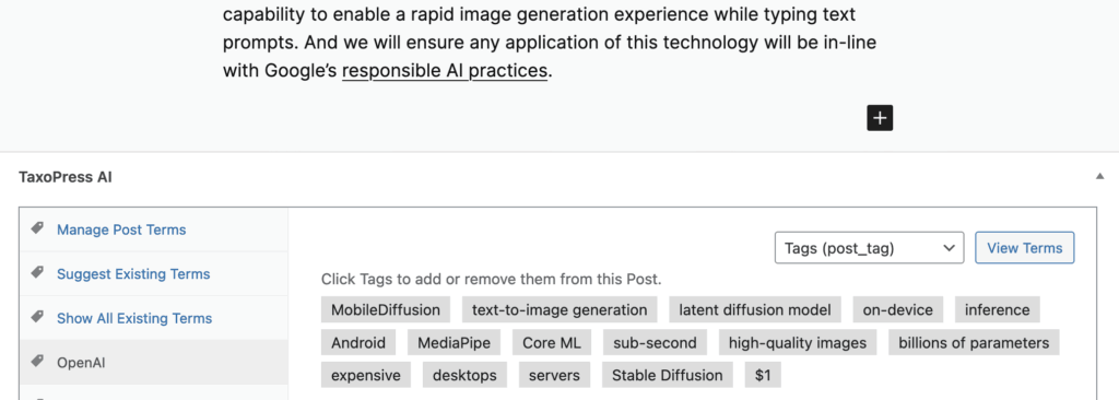 OpenAI analysis of an AI article