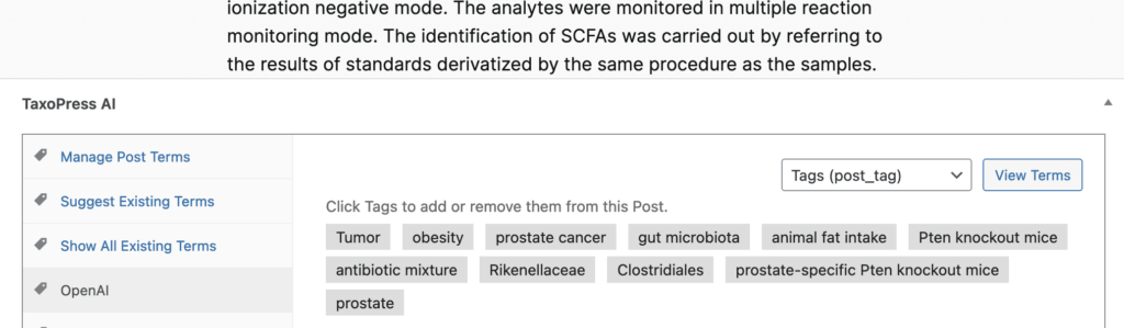 OpenAI analysis of a medical research study
