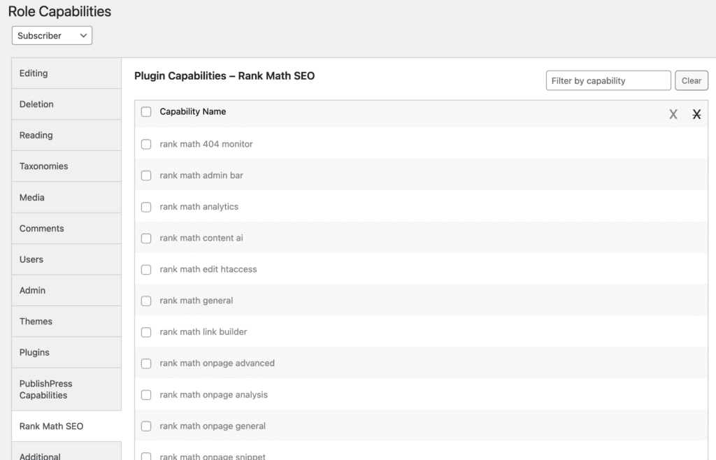 Rank Math SEO Capabilities