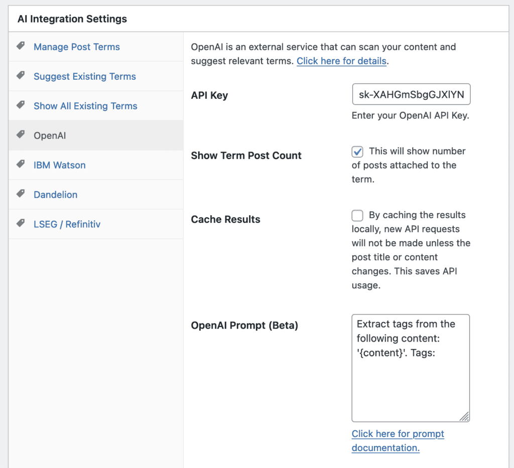 OpenAI Prompts
