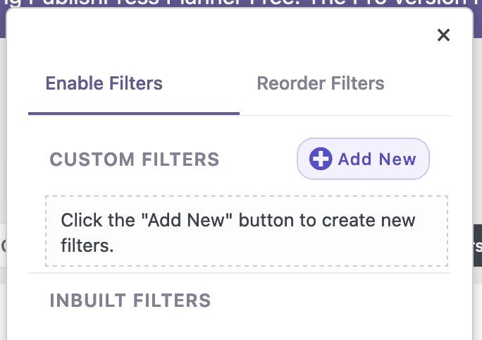 Add new custom filters