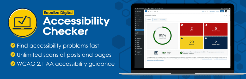 Accessibility Checker plugin
