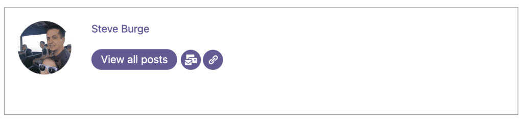 New email author icon