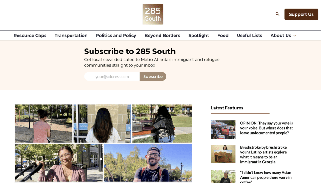285 South WordPress publishers