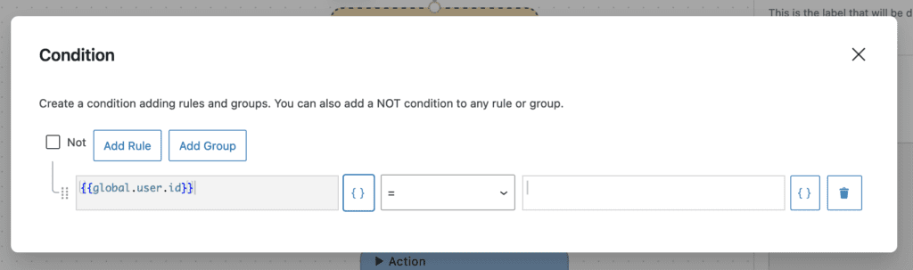 Conditional workflow