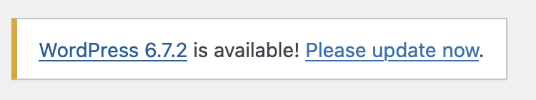 Post warning message