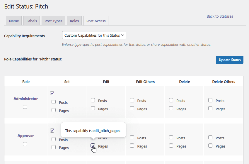 PublishPress Statuses and Permissions