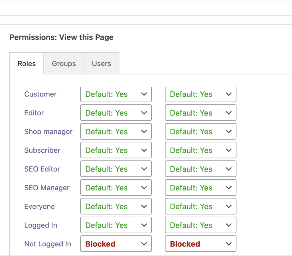 Page blocked from Yoast SEO sitemap