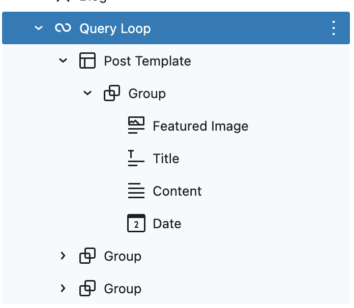 Query Loop block