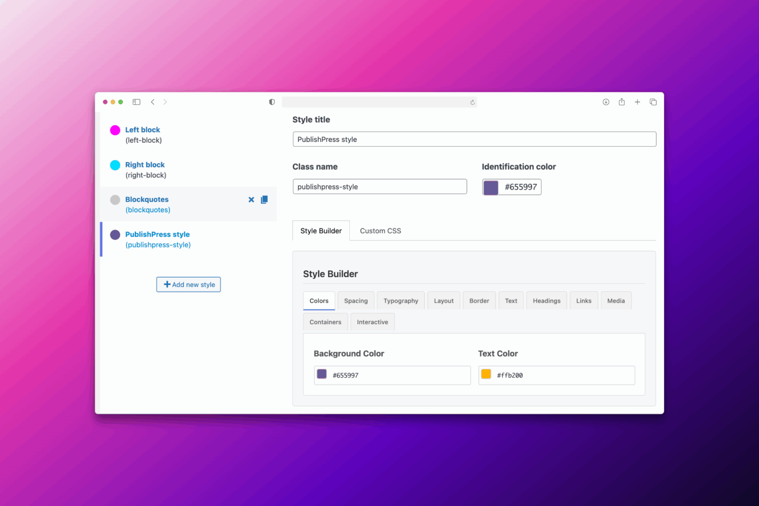 Easily Add Custom CSS Styles to WordPress Blocks - PublishPress