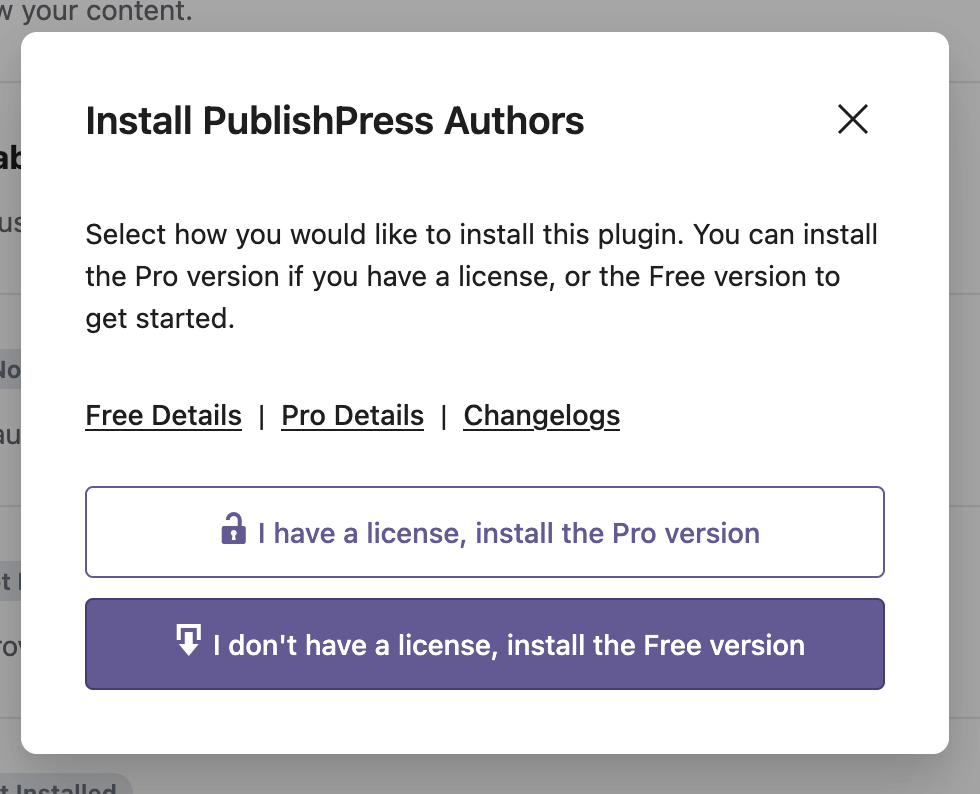 Install plugins from the PublishPress Hub