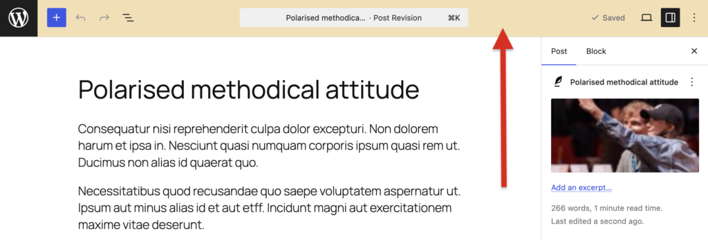 Revision editor color option