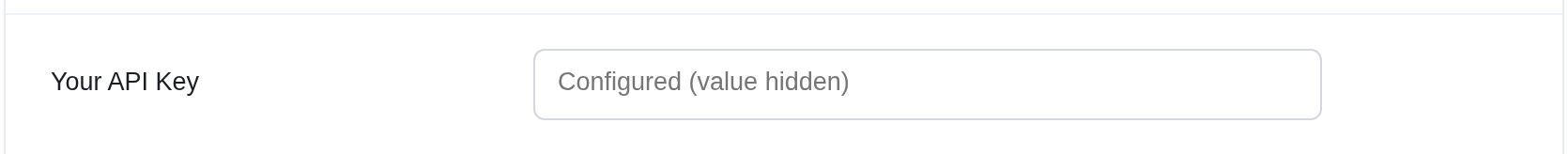 Your API Key setting in PublishPress Cart > Settings > Advanced